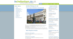 Desktop Screenshot of incheltenham.co.uk