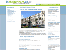 Tablet Screenshot of incheltenham.co.uk